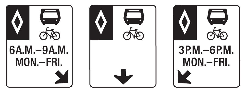 Bus Priority Lanes Signs - image