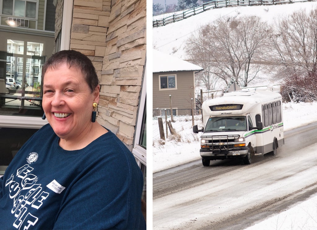 Kamloops customers sings handyDART praises