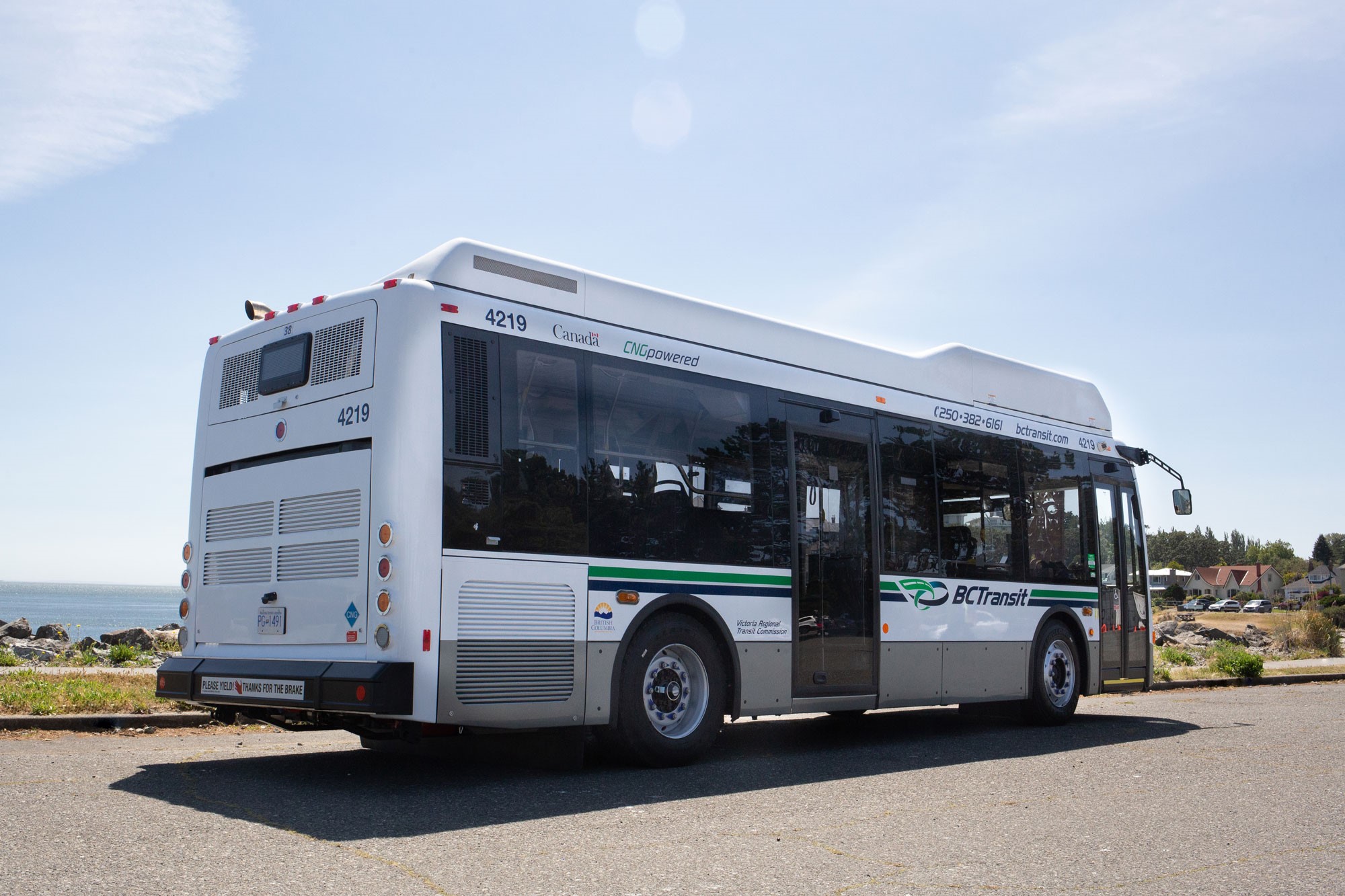 Compressed Natural Gas (CNG) bus 