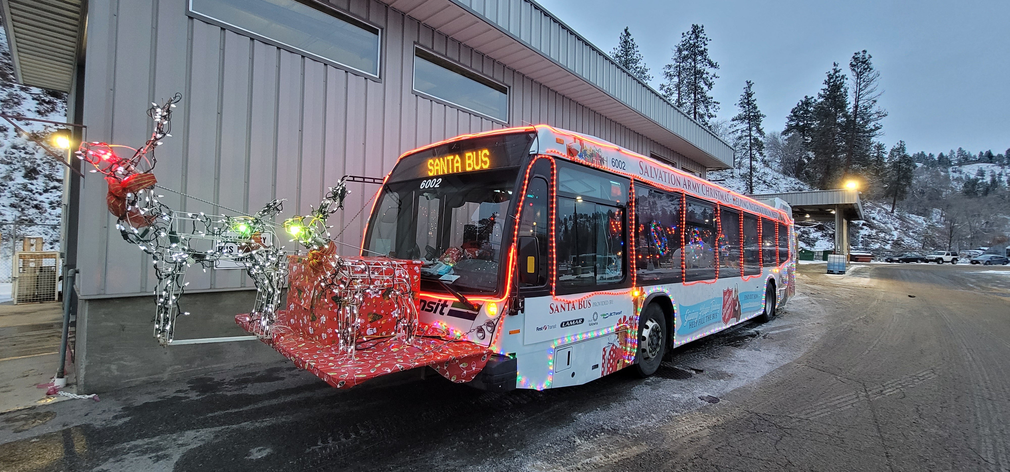 Santa Bus in Kelowna