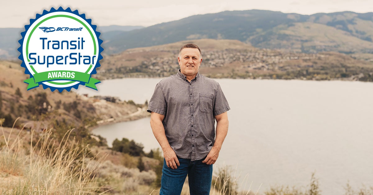 Derek Kotowski was named a Transit SuperStar for 2021